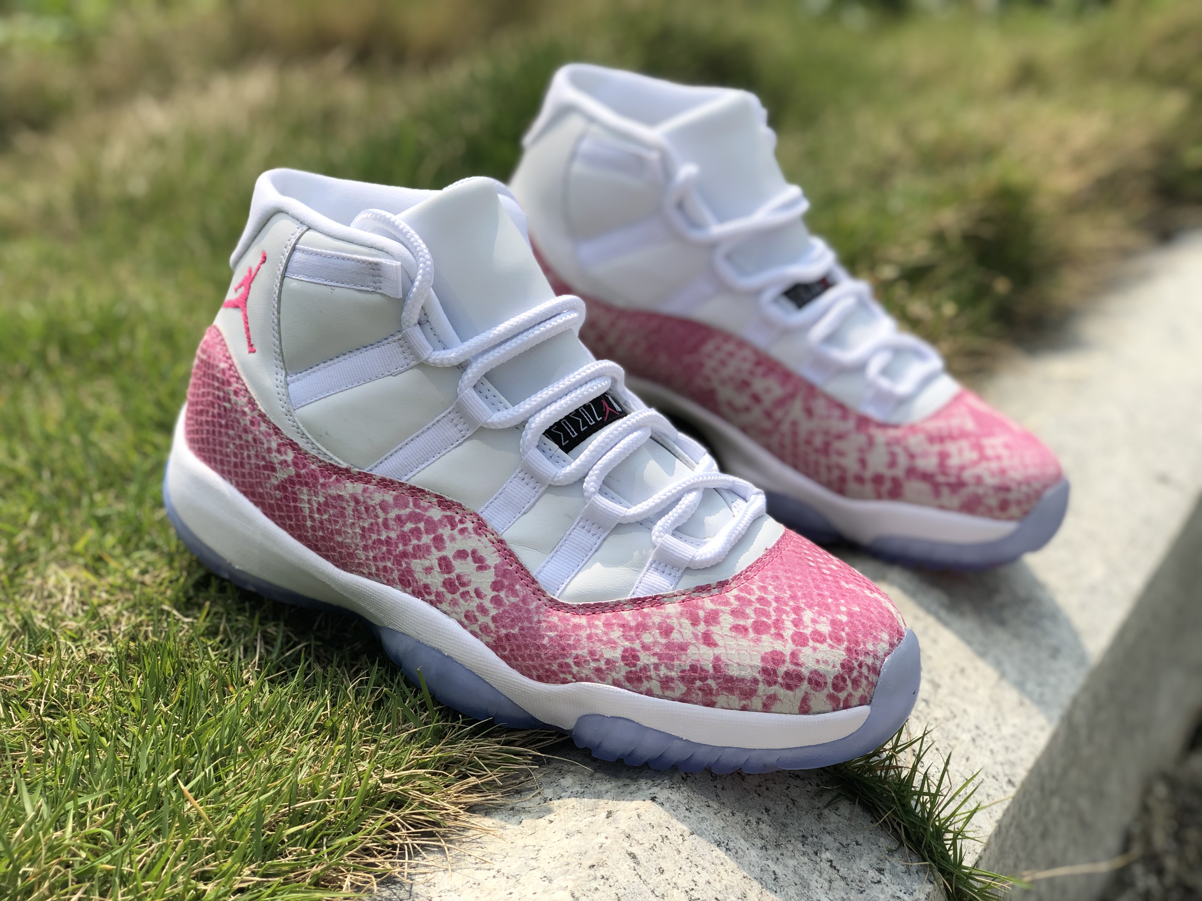 jordan 11 snakeskin high top