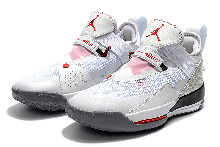 jordan 33 white red