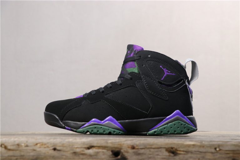 all purple jordan 7