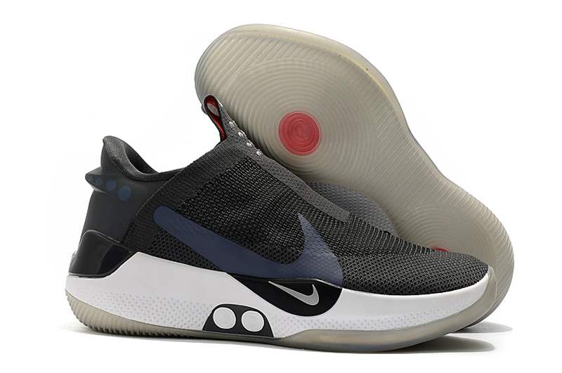 nike adapt dark grey