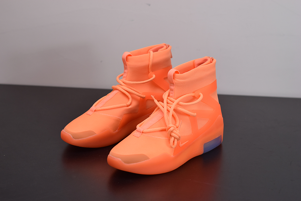 Nike Air Fear of God 1 Orange Pulse For 