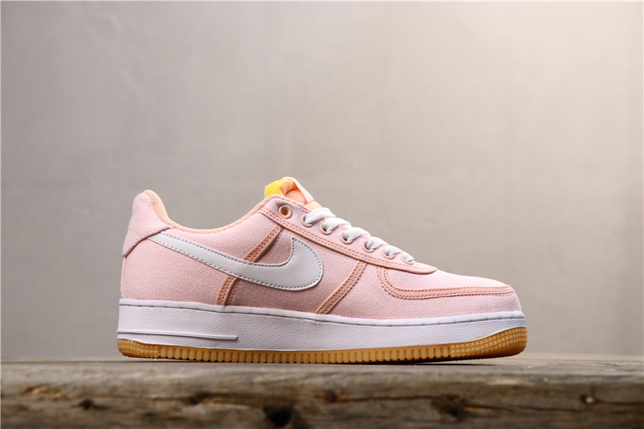 nike air force 1 beige pink