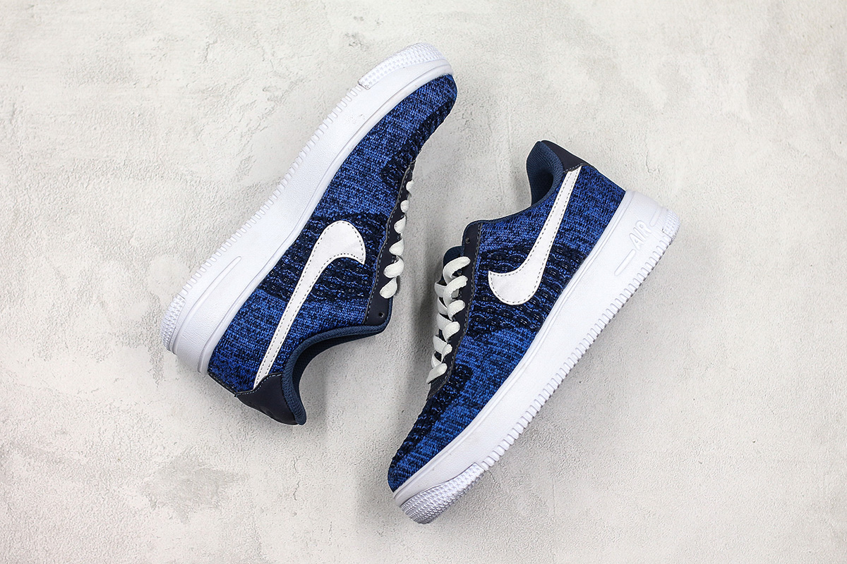 nike air force 1 flyknit obsidian