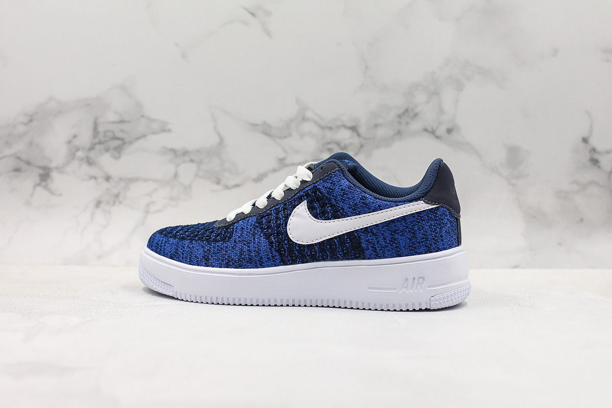 nike air force 1 flyknit 2.0 college navy