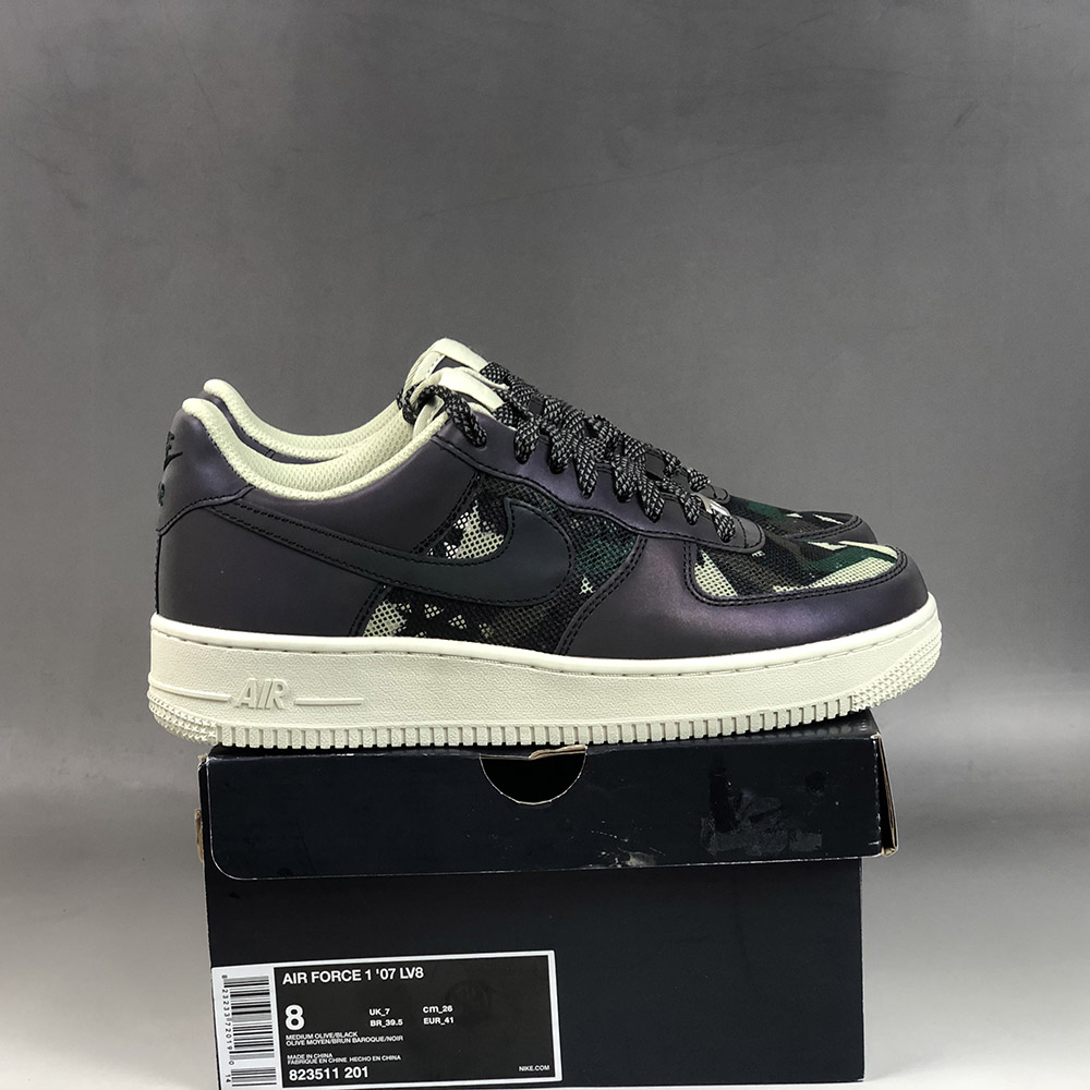 nike air force 1 low camo olive