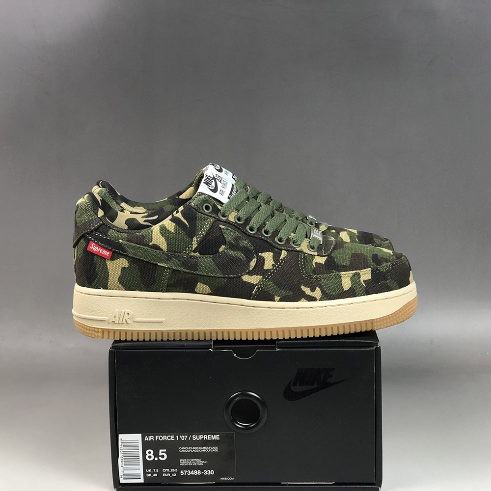 supreme x air force 1 camo