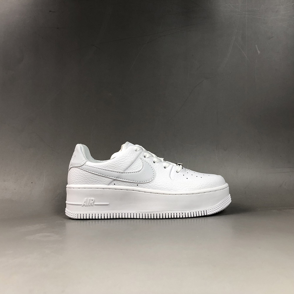 air force 1 sage low white