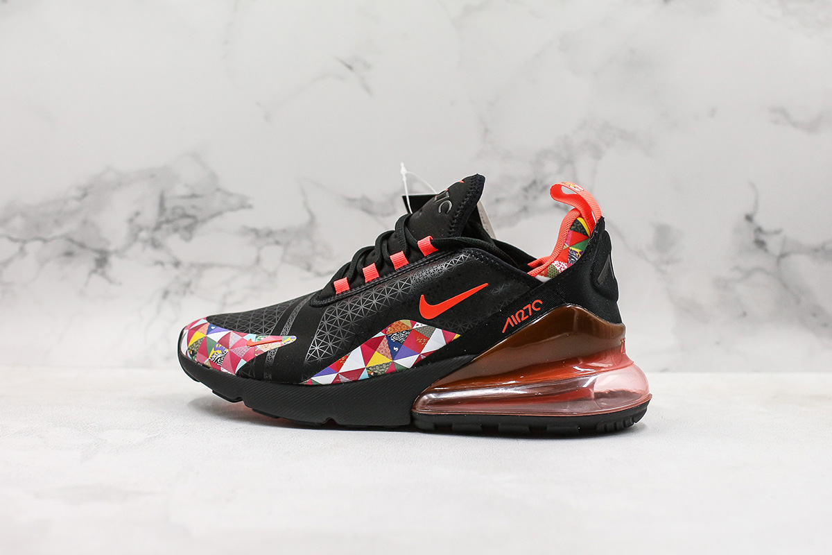 nike air 270 black and red