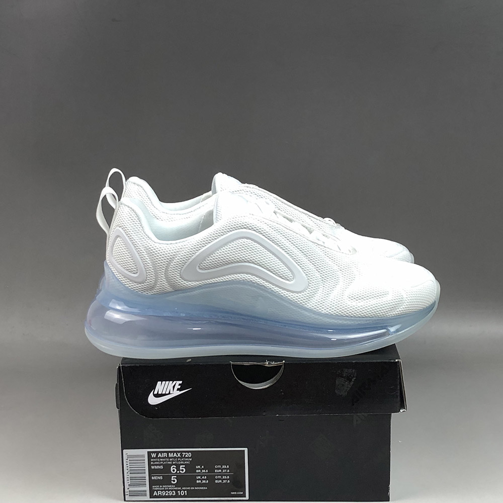 nike air max 720 platinum white