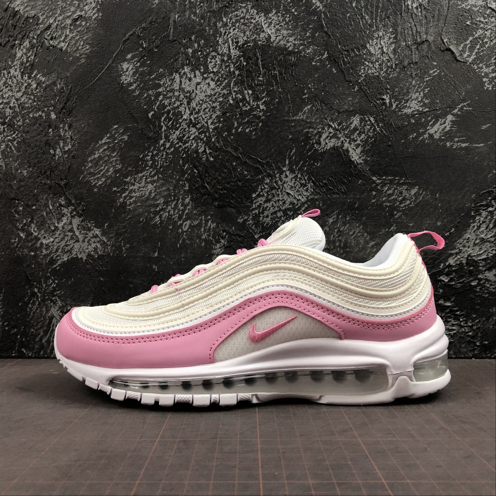 Nike Air Max 97 GS White/Psychic Pink-White For Sale
