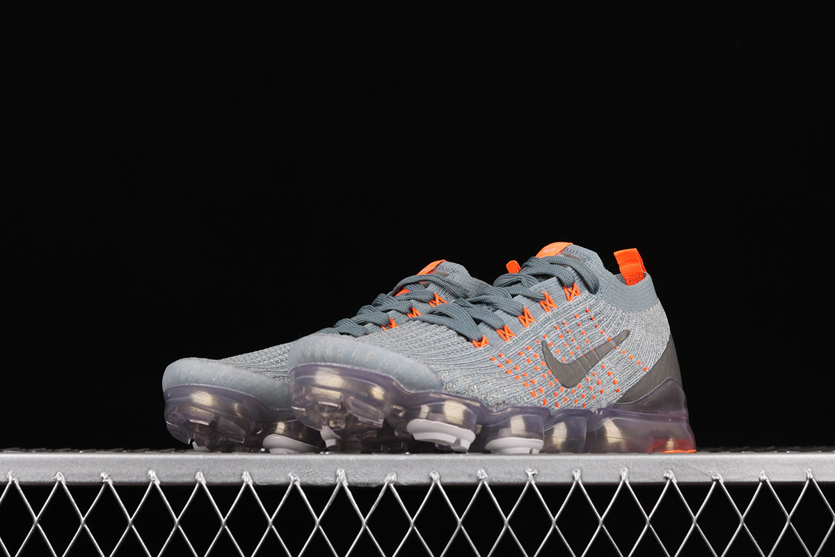 orange and grey vapormax