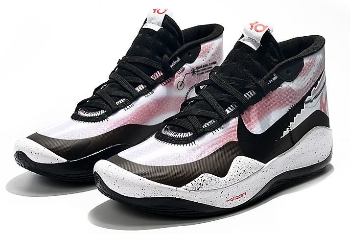 nike kd pink and black