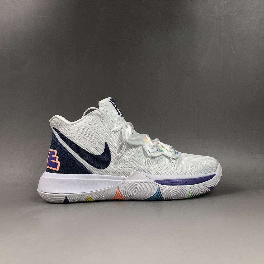 Nike Kyrie 5 White Red Black For Sale The Sole Line