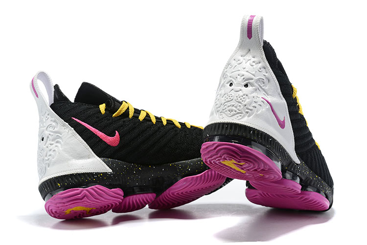 pink and purple lebrons