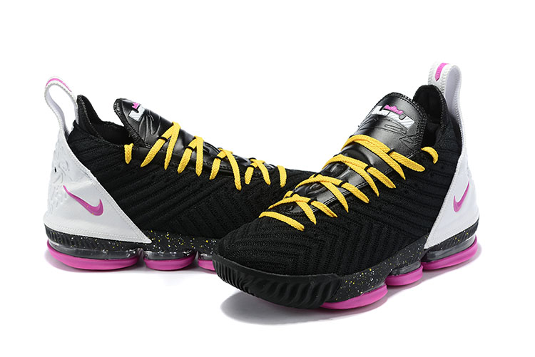 lebron 16 black and yellow