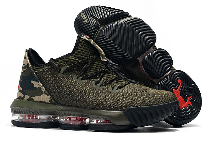 Nike LeBron 16 Low Cargo Khaki/Black 