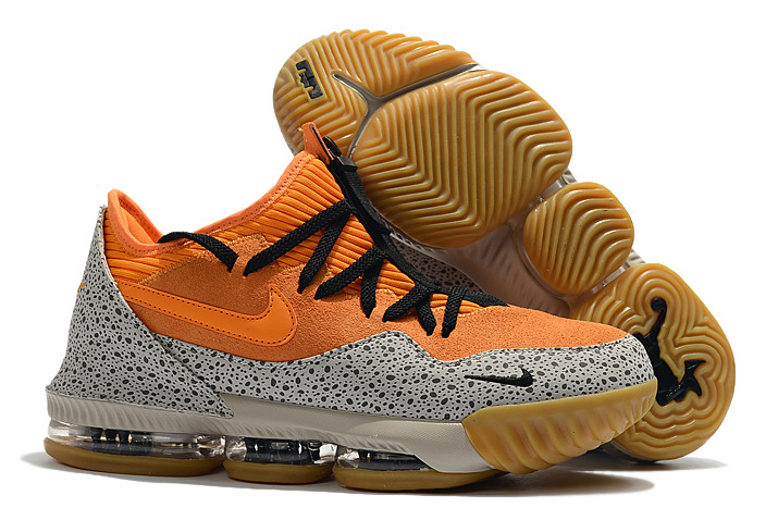 Nike LeBron 16 Low “Safari” Kumquat 