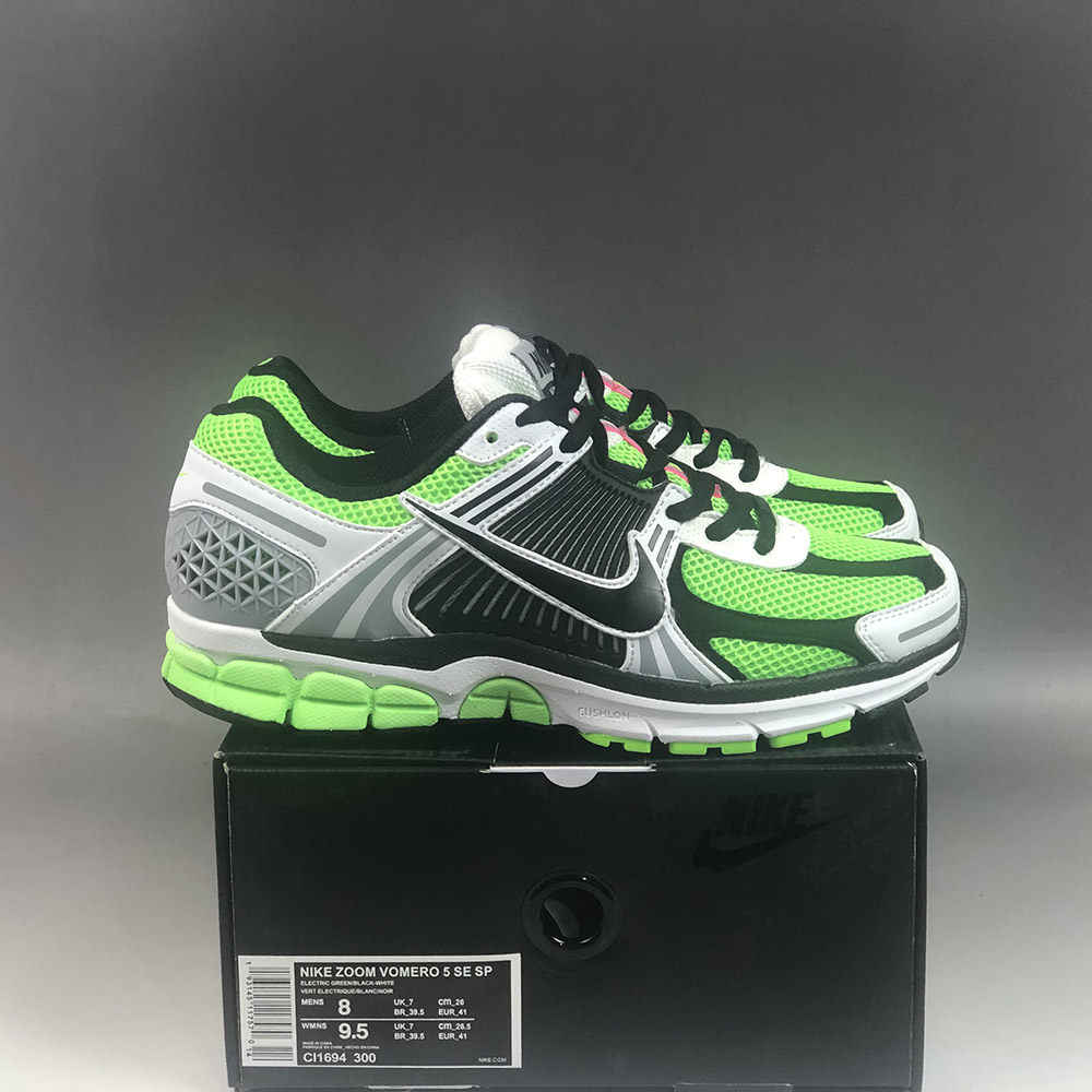 nike zoom vomero 5 lime green