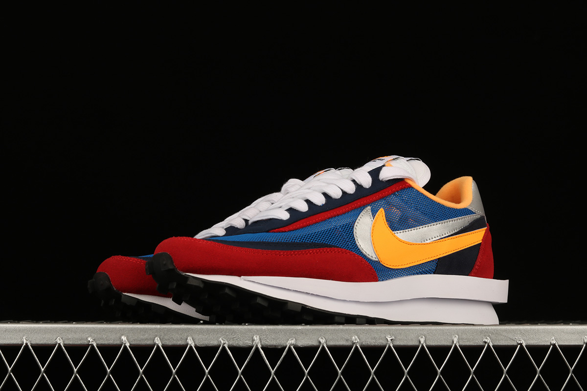 nike ldv waffle x sacai blue red
