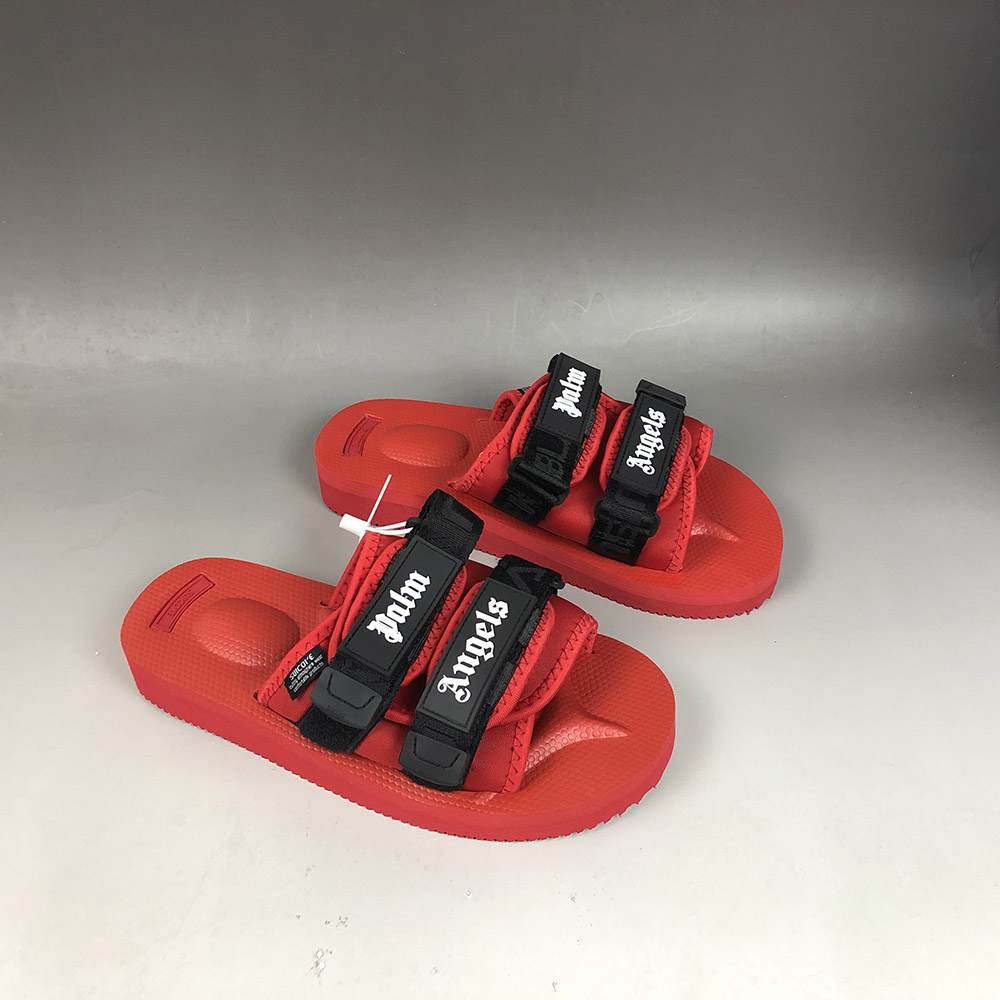 Suicoke VIBRAM Fabric Sandals 2019 Red 