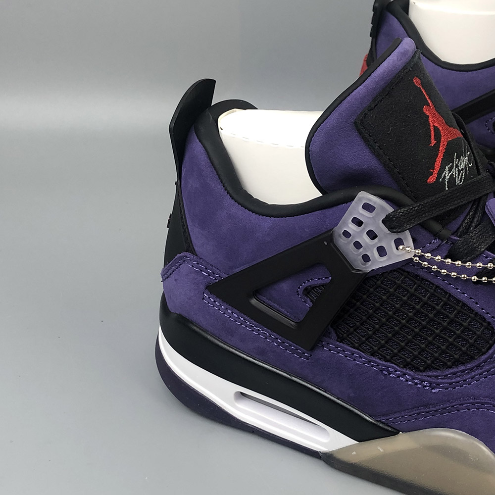 travis scott jordan 4 purple