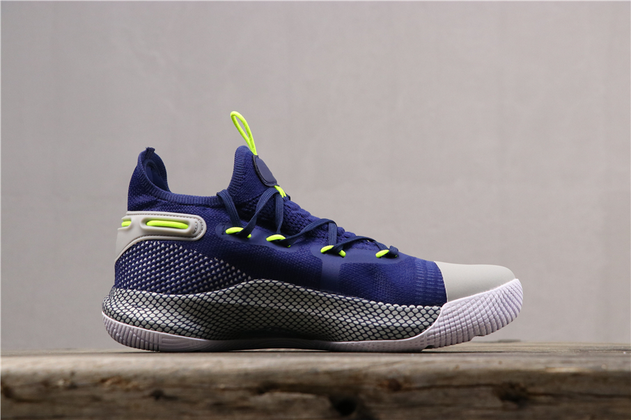 UA Curry 6 Royal Blue/Wolf Grey For 