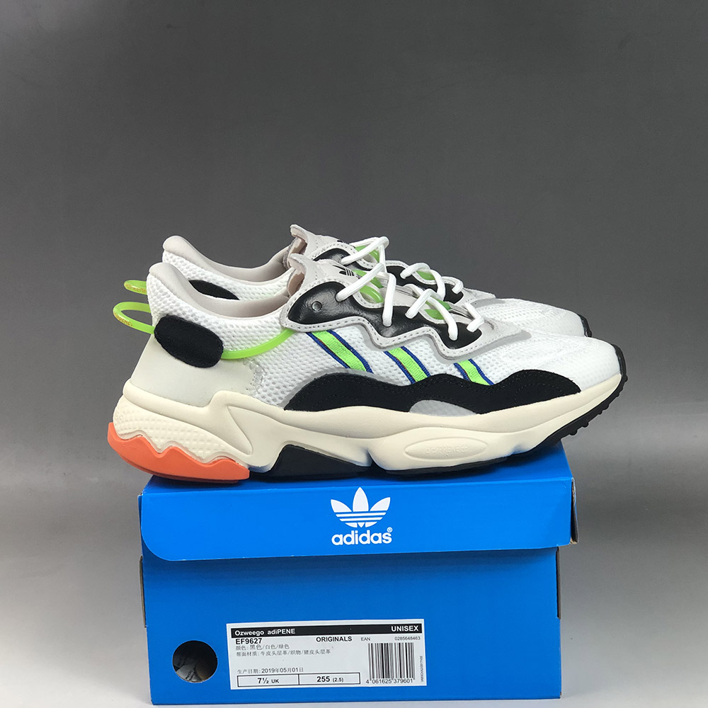 adidas Ozweego “Era Pack” White/Scream Green For Sale – The Sole Line