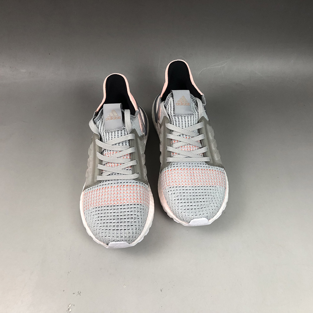 adidas ultra boost 19 grey two clear orange