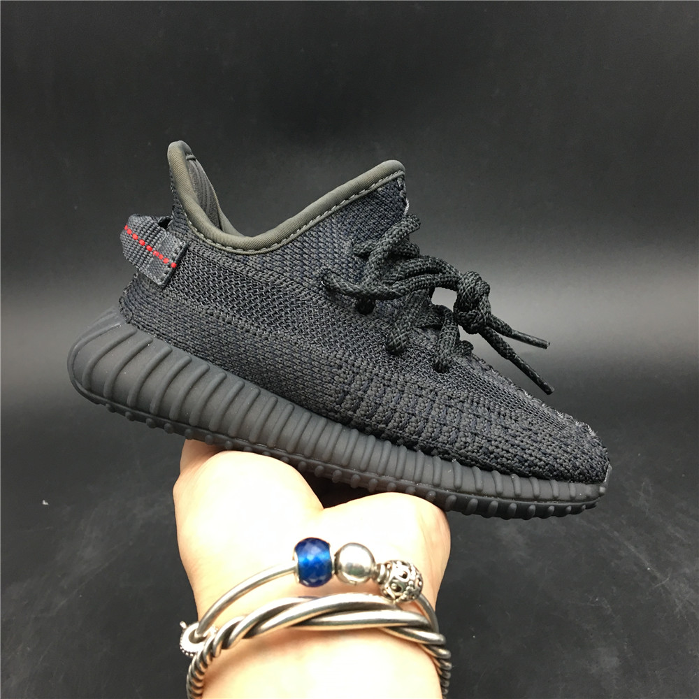 adidas Yeezy Boost 350 V2 Toddler Black For Sale – The Sole Line