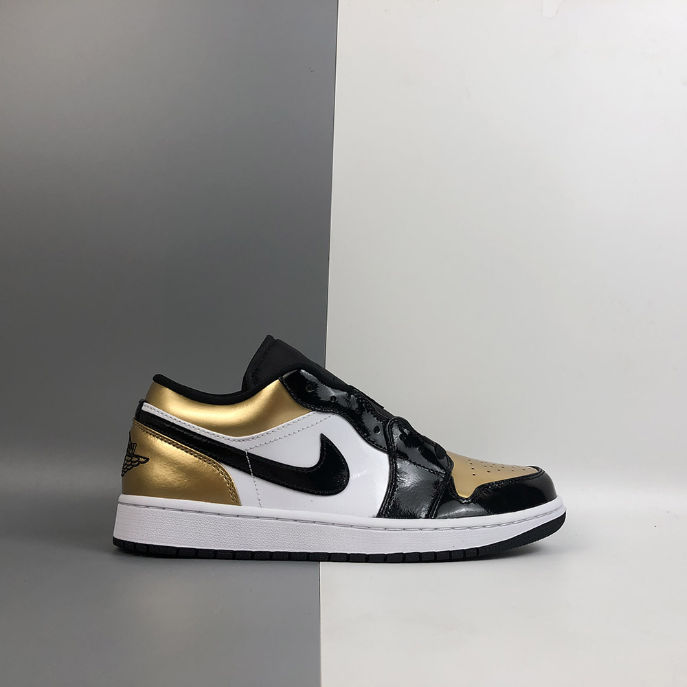 air jordan 1 low gold toe release date