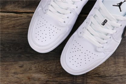 air jordan 1 low gs triple white