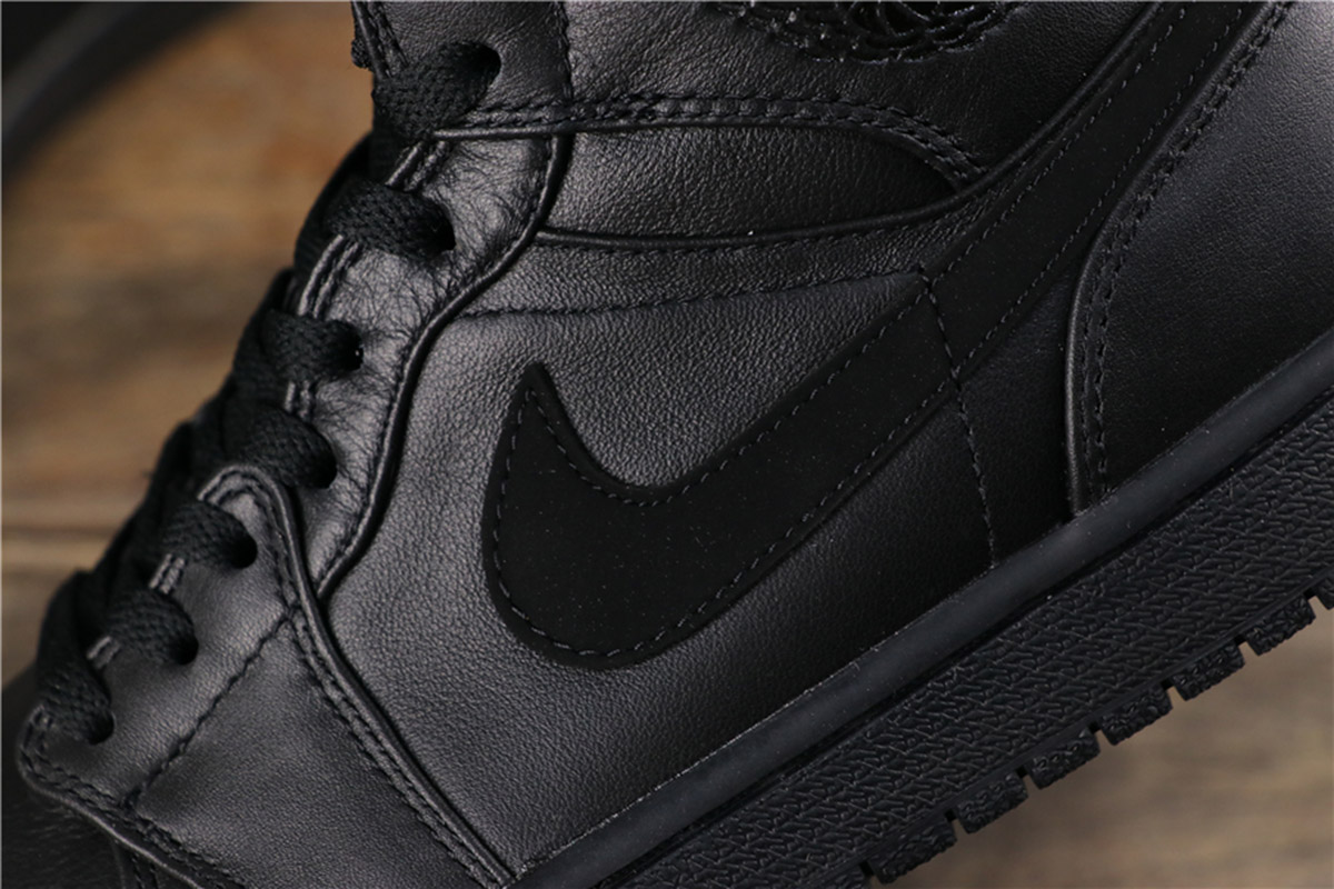 air jordan 1 mid deep black