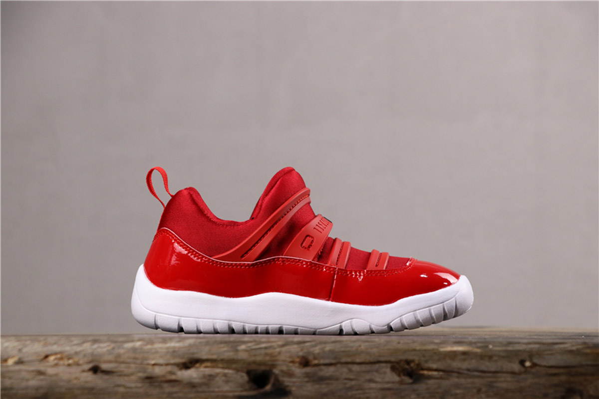 kids jordan 11 red