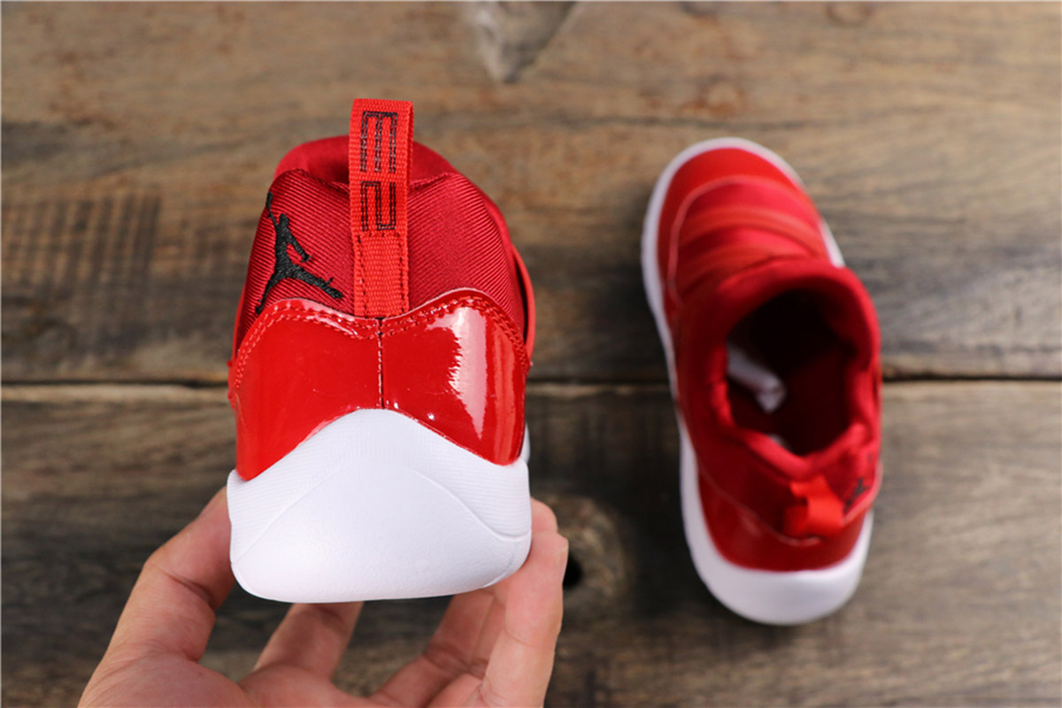 jordan 11 retro little flex red