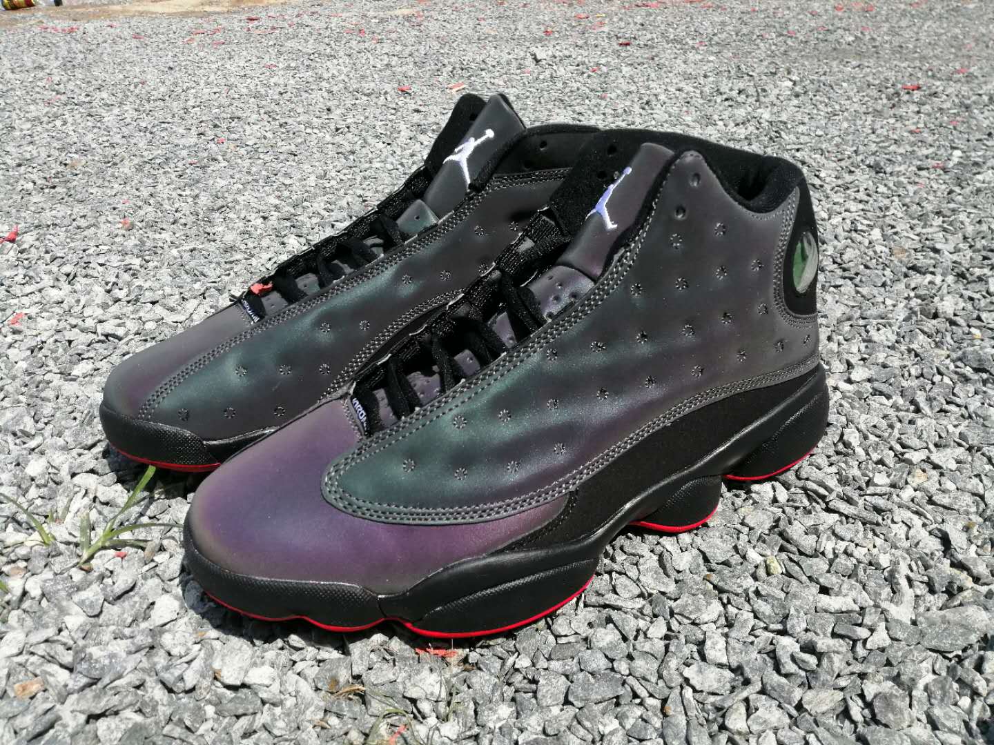 air jordan 13 retro reflective silver