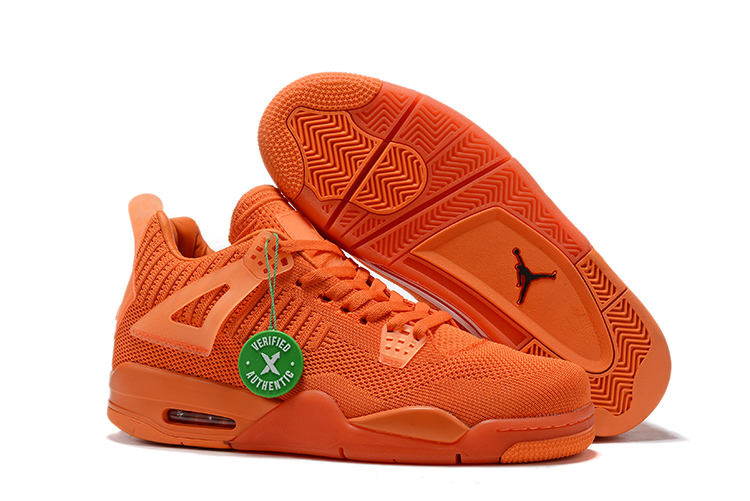 orange jordans 4