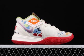 kyrie 5 white green