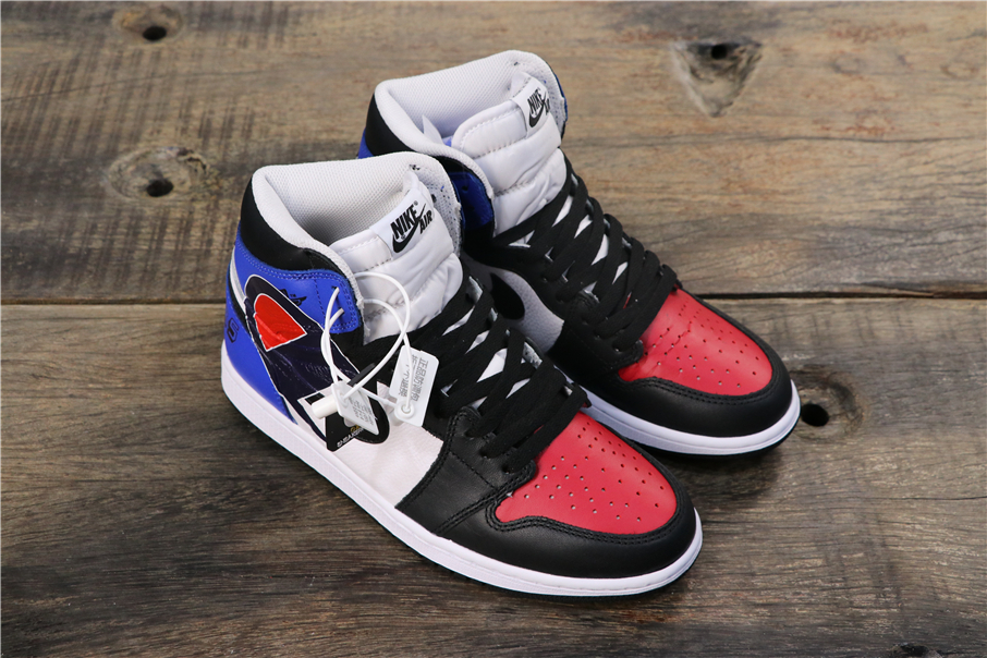 nike jordan 1 red and blue