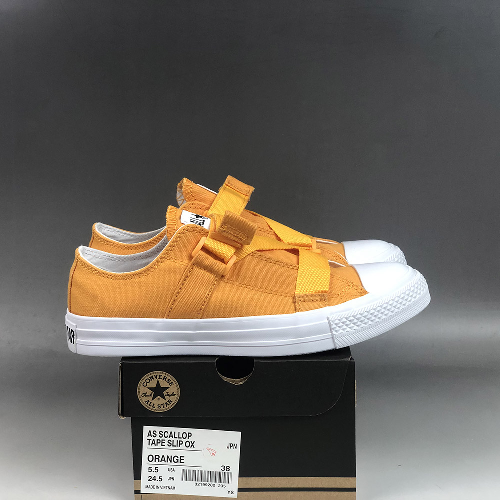 Converse All Star Strap OX Orange White – The Sole Line