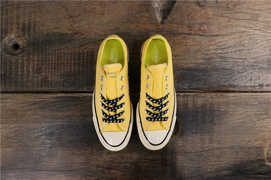 converse low top yellow