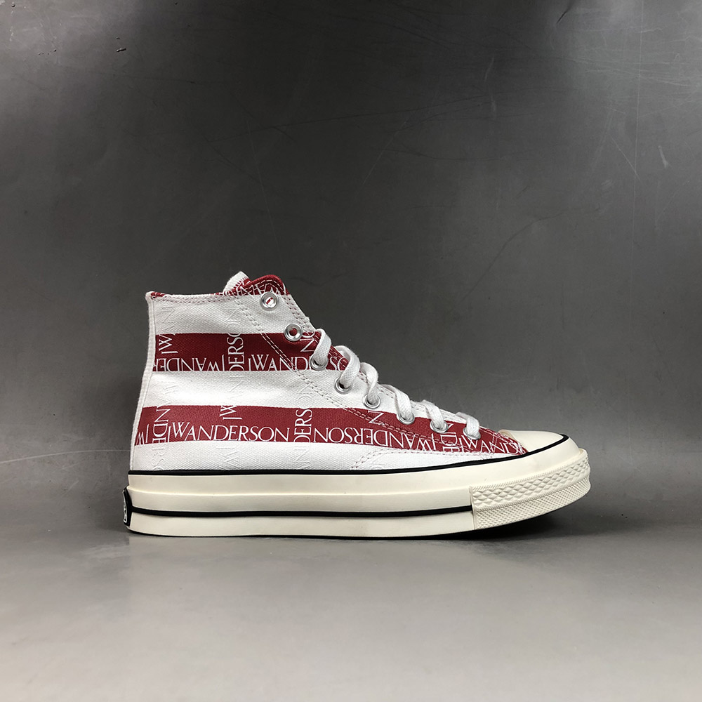 jw anderson red converse