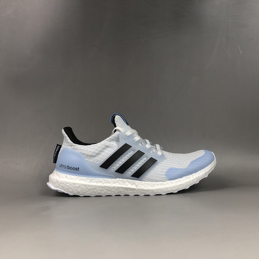 adidas ultra boost white white blue