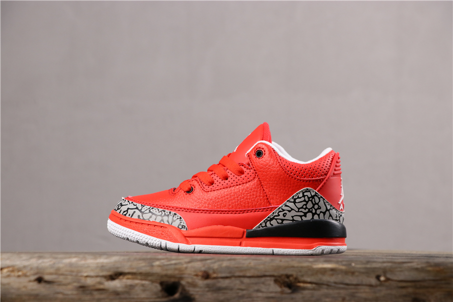 jordan 3 red kids