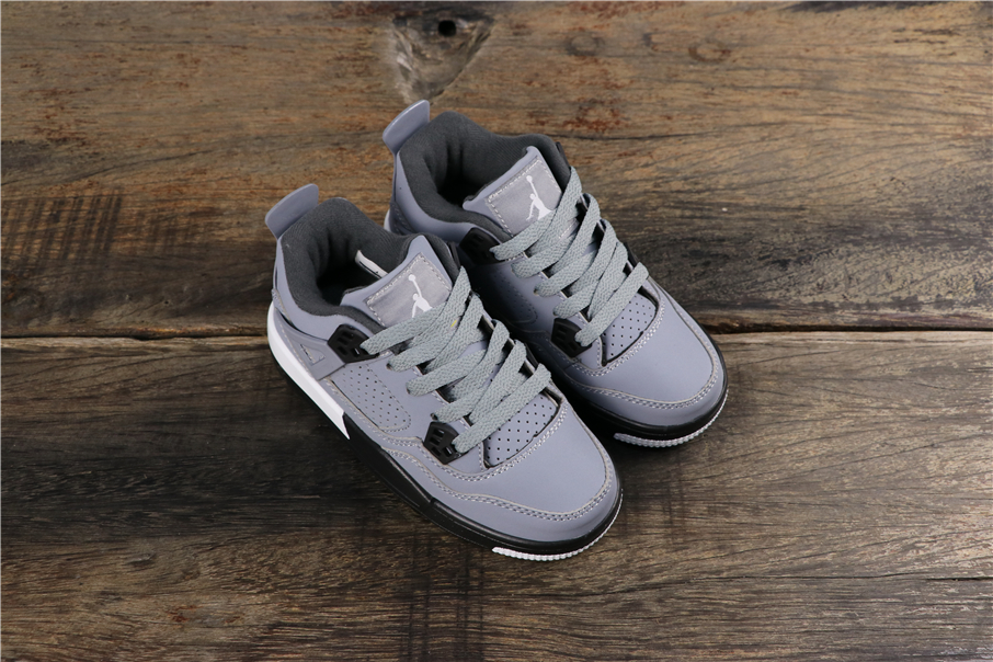 air jordan 4 cool grey kids