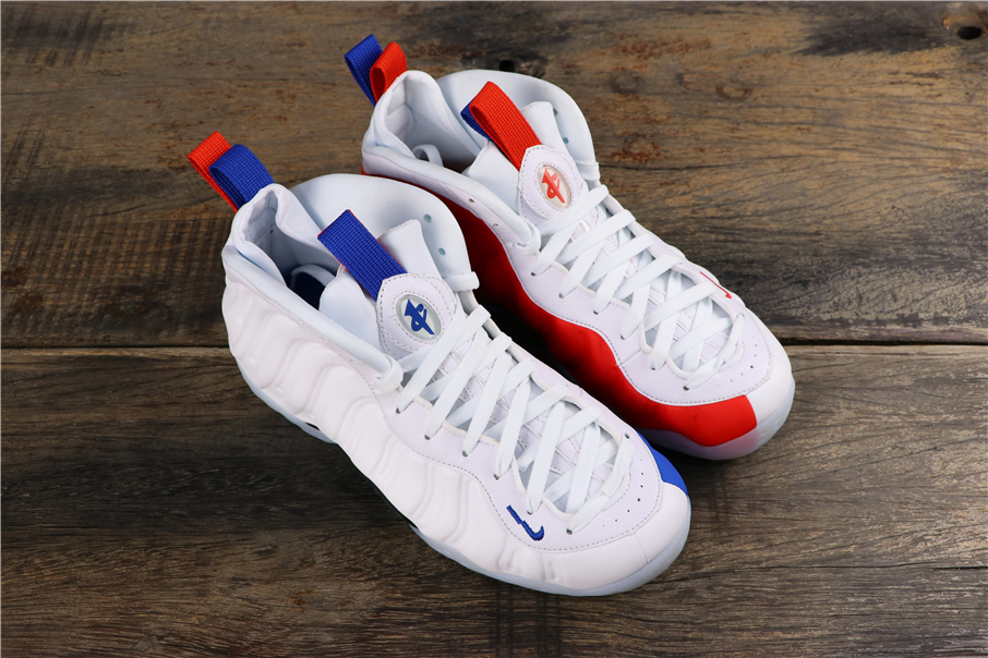 red white and blue foamposites