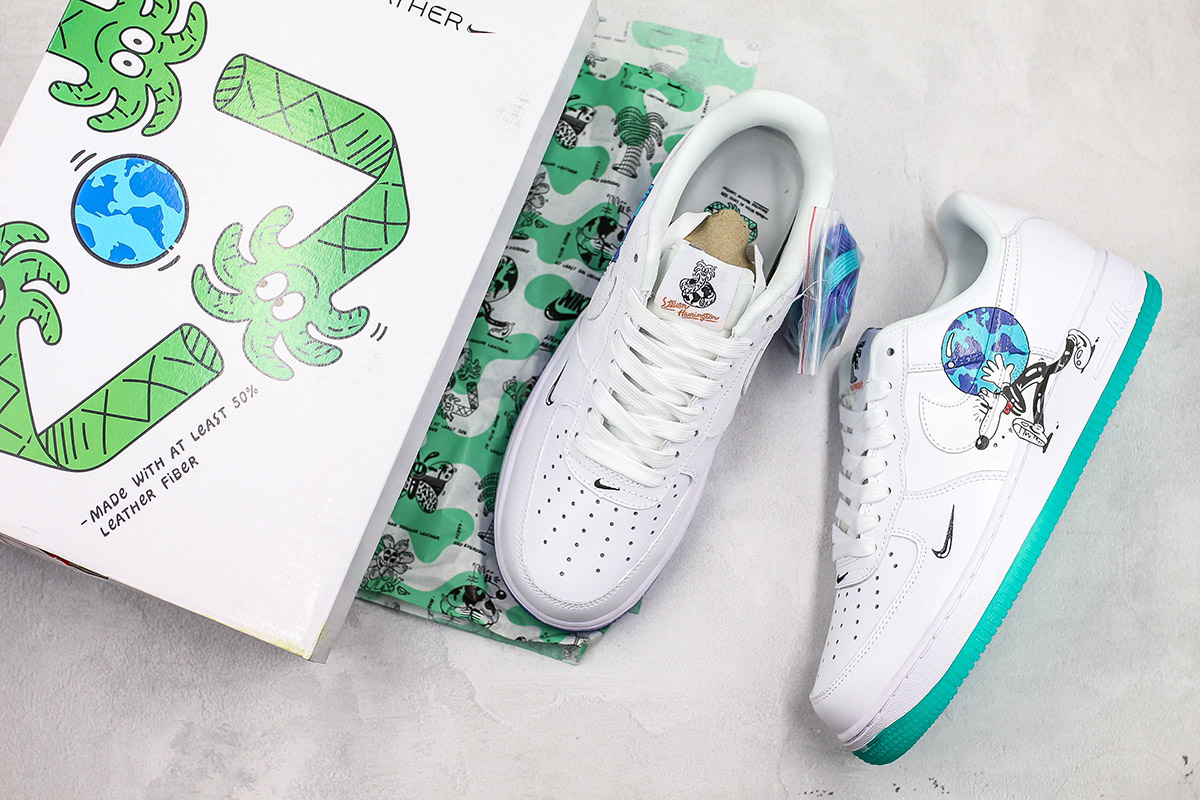 Nike Air Force 1 Earth Day Pack White 