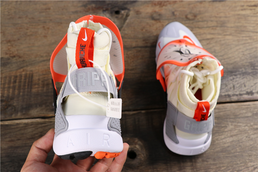 nike air huarache gripp sail team orange