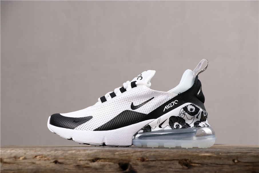 air max 270 black and white floral