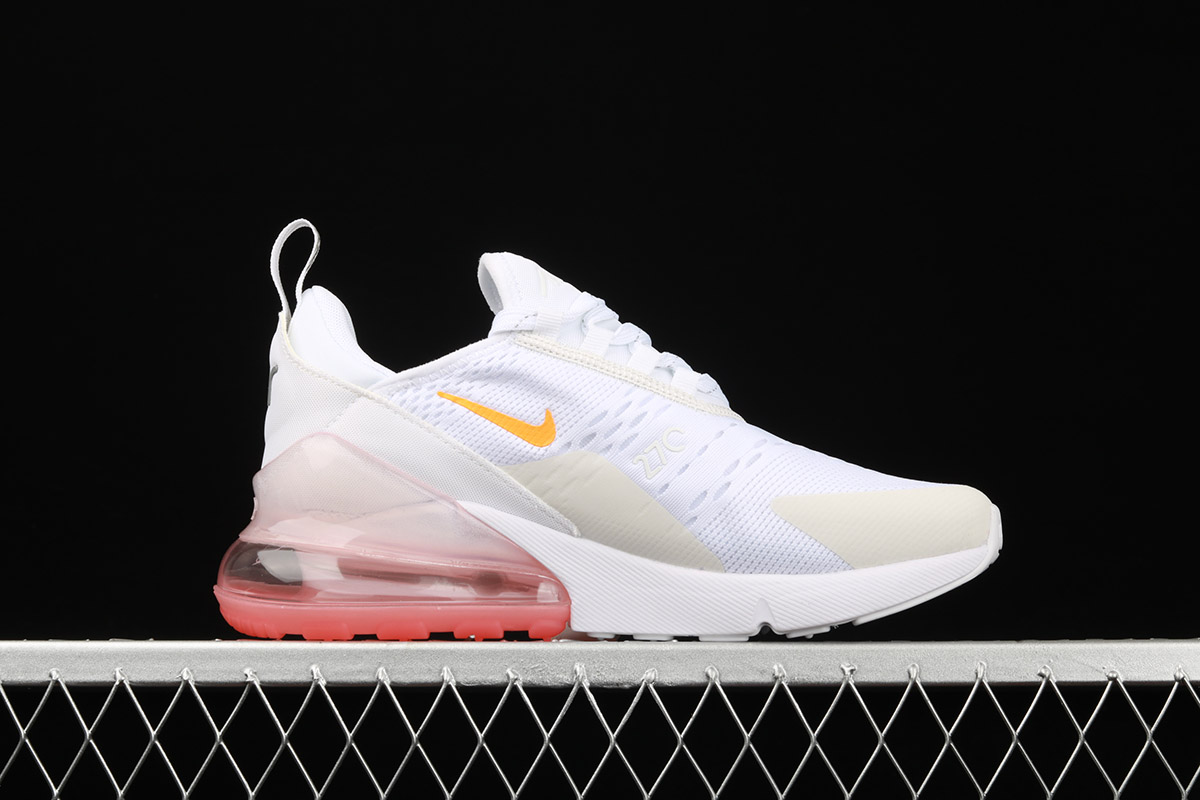 Nike Air Max 270 White Pink For Sale The Sole Line Nike Air Max 270 White Pink For Sale The Sole Line
