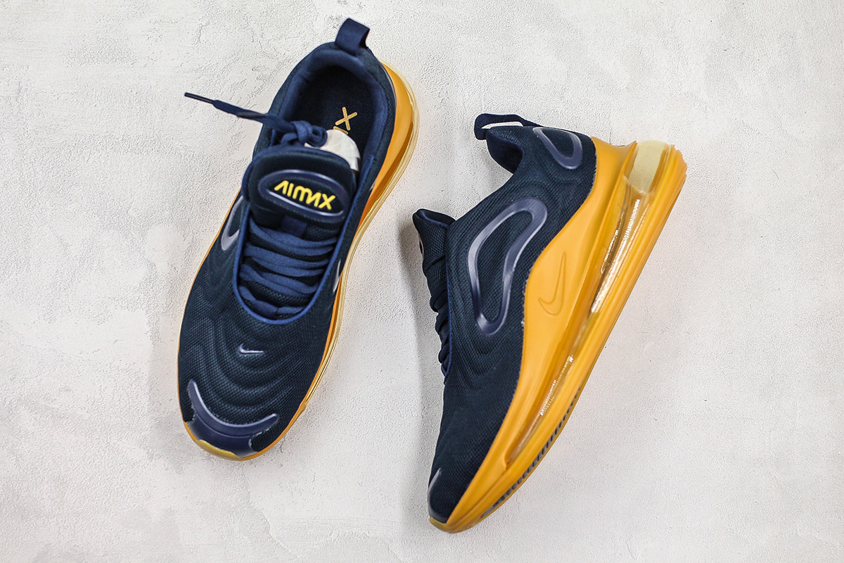 nike air max 720 navy orange